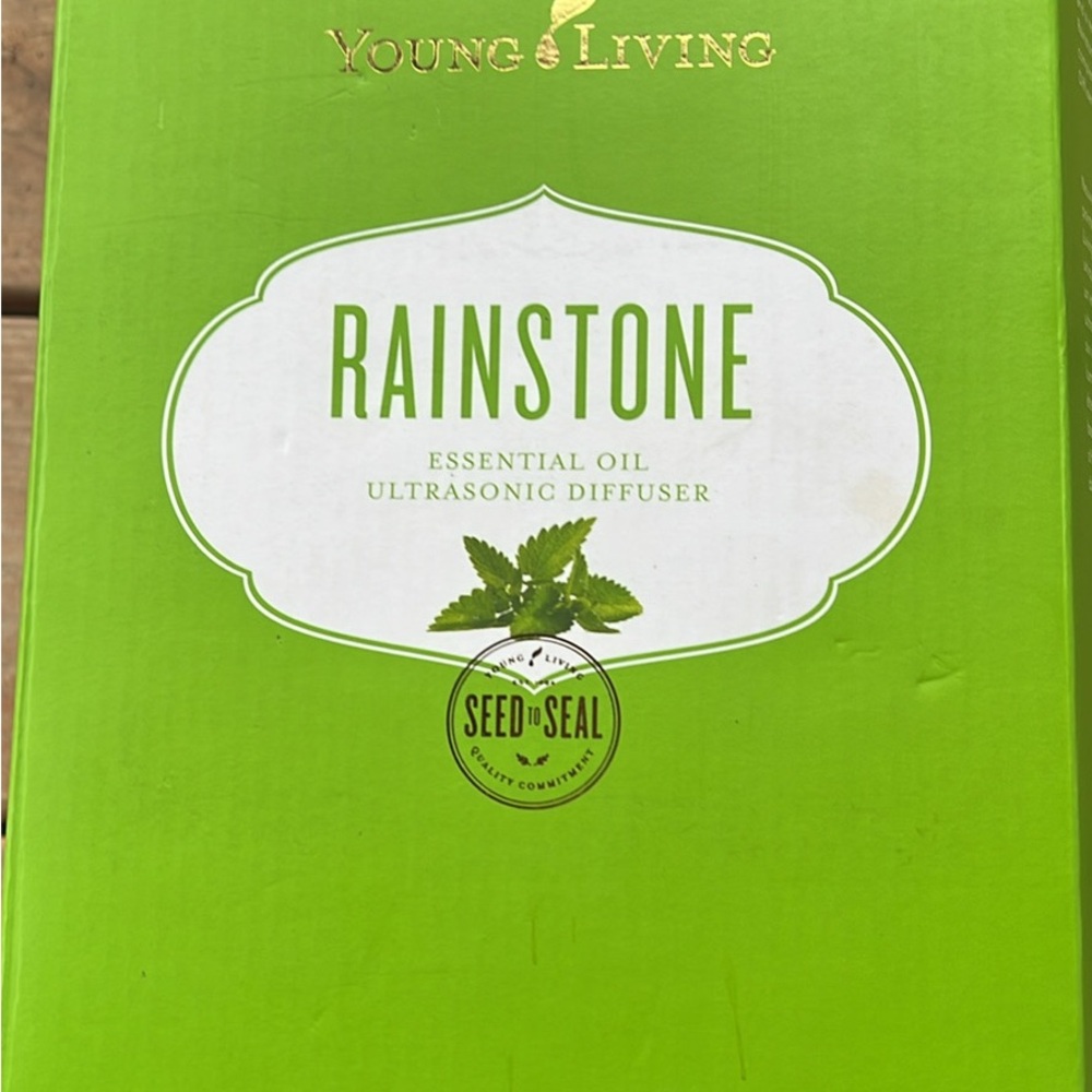 Young Living Rainstone Diffuser Open Box NEW - Picture 3 of 6